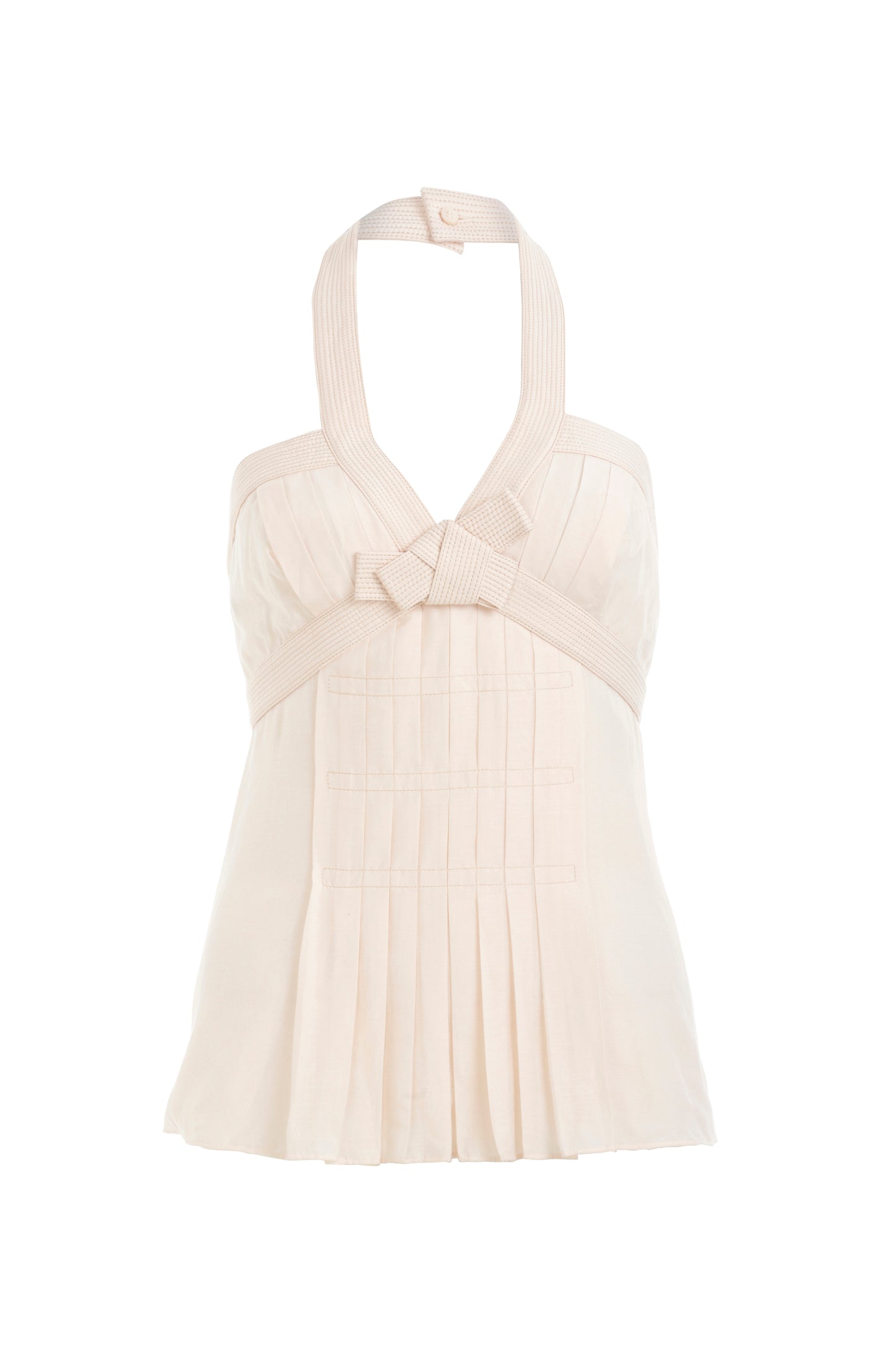 Celine pale pink halter neck top