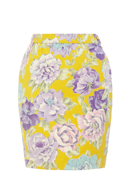 Emanuel Ungaro floral skirt